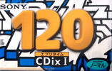 Compact Cassette Sony CDix I 120 "C-120CDX1C" Type I Normal 1995 Japan