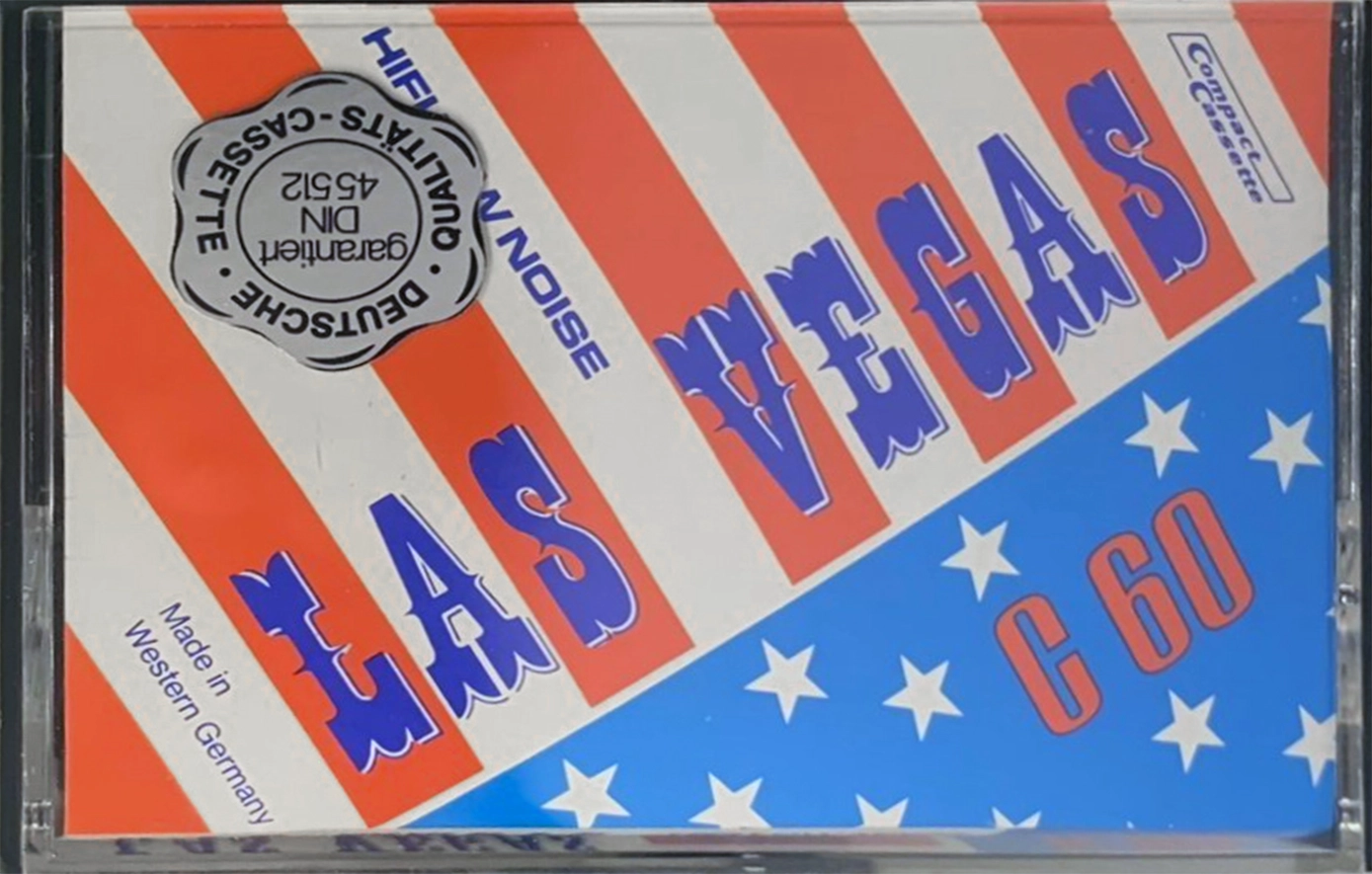 Compact Cassette Las Vegas 60 Type I Normal 1977 Europe