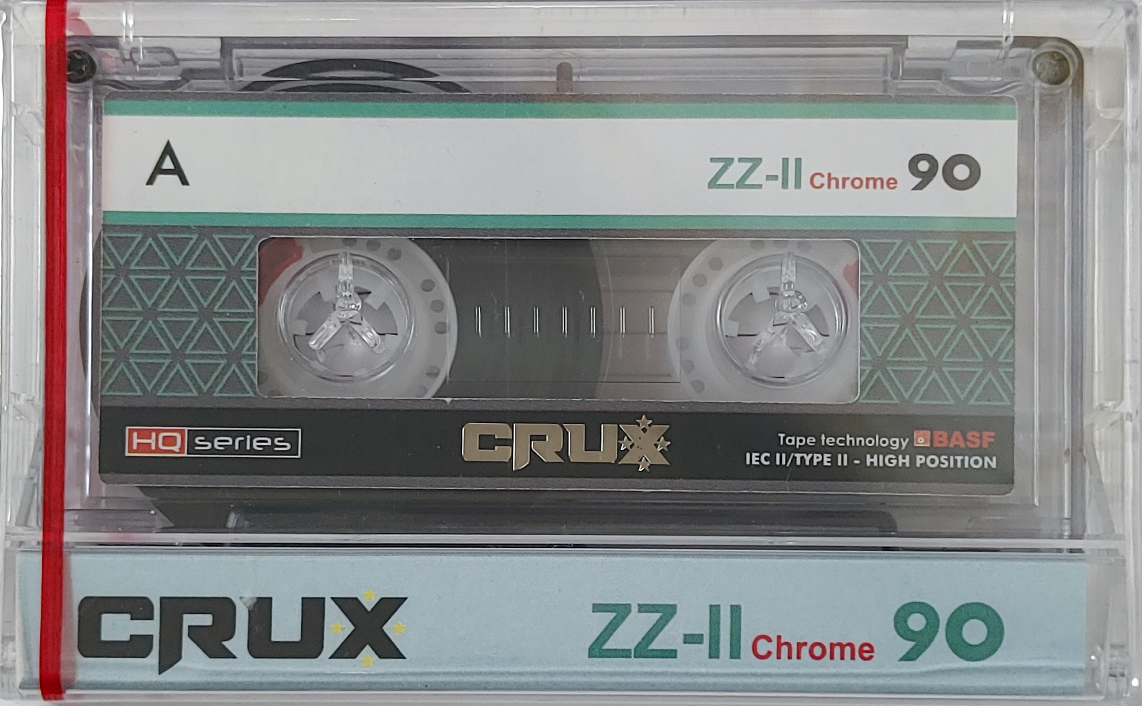 Compact Cassette CRUX ZZ 90 Type II Chrome 2025 Worldwide