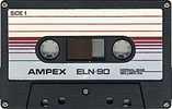 Compact Cassette Ampex ELN 90 Type I Normal 1982 USA