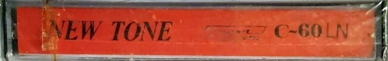 Compact Cassette New Tone 60 Type I Normal Hong Kong