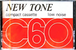 Compact Cassette New Tone 60 Type I Normal Hong Kong