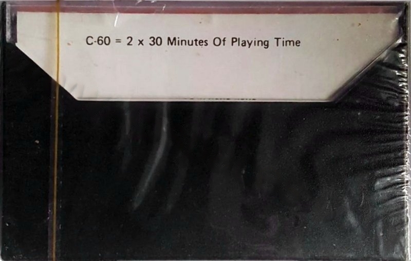 Compact Cassette New Tone 60 Type I Normal Hong Kong