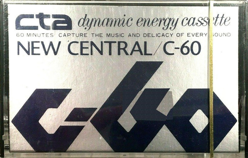 Compact Cassette CTA 60 "New Central" Type I Normal Japan