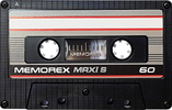 Compact Cassette Memorex MRX IS 60 Type I Normal 1987 Europe