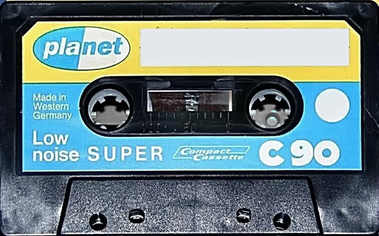 Compact Cassette Brinkmann Planet 90 Type I Normal 1976 Europe