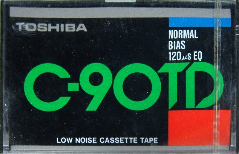 Compact Cassette Toshiba TD 90 Type I Normal 1977 Europe
