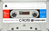 Compact Cassette Toshiba TD 90 Type I Normal 1977 Europe