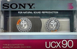 Compact Cassette Sony UCX 90 Type II Chrome 1985 Japan
