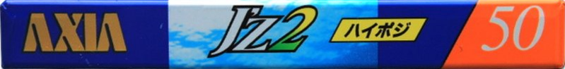Compact Cassette AXIA J`z 2 50 "JZ2F 50" Type II Chrome 1996 Japan