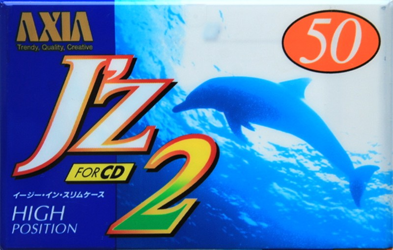 Compact Cassette AXIA J`z 2 50 "JZ2F 50" Type II Chrome 1996 Japan