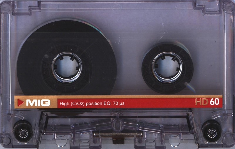 Compact Cassette MIG 60 Type II Chrome 1987 Spain