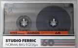 Compact Cassette Ilford 60 "Studio Ferric" Type I Normal 1982 Europe