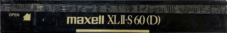 Compact Cassette Maxell XLII-S 60 Type II Chrome 1990 Japan