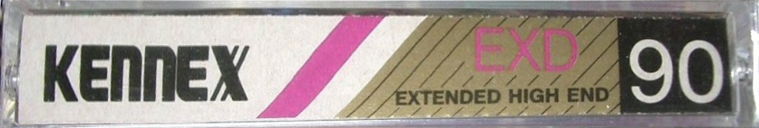 Compact Cassette Kennex 90 "EXD" Type I Normal 1991 Europe