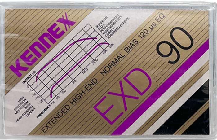 Compact Cassette Kennex 90 "EXD" Type I Normal 1991 Europe