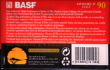 Compact Cassette BASF Chrome II Plus 90 "The Lion King Edition I" Type II Chrome 1995 Europe