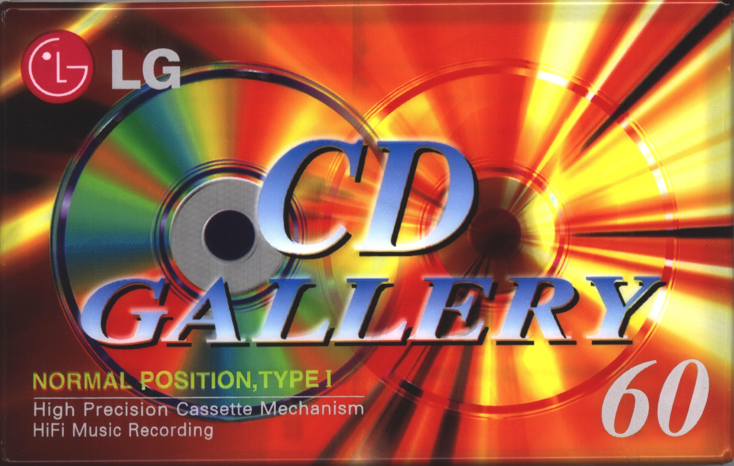 Compact Cassette LG CD Gallery 60 Type I Normal 1997 South Korea