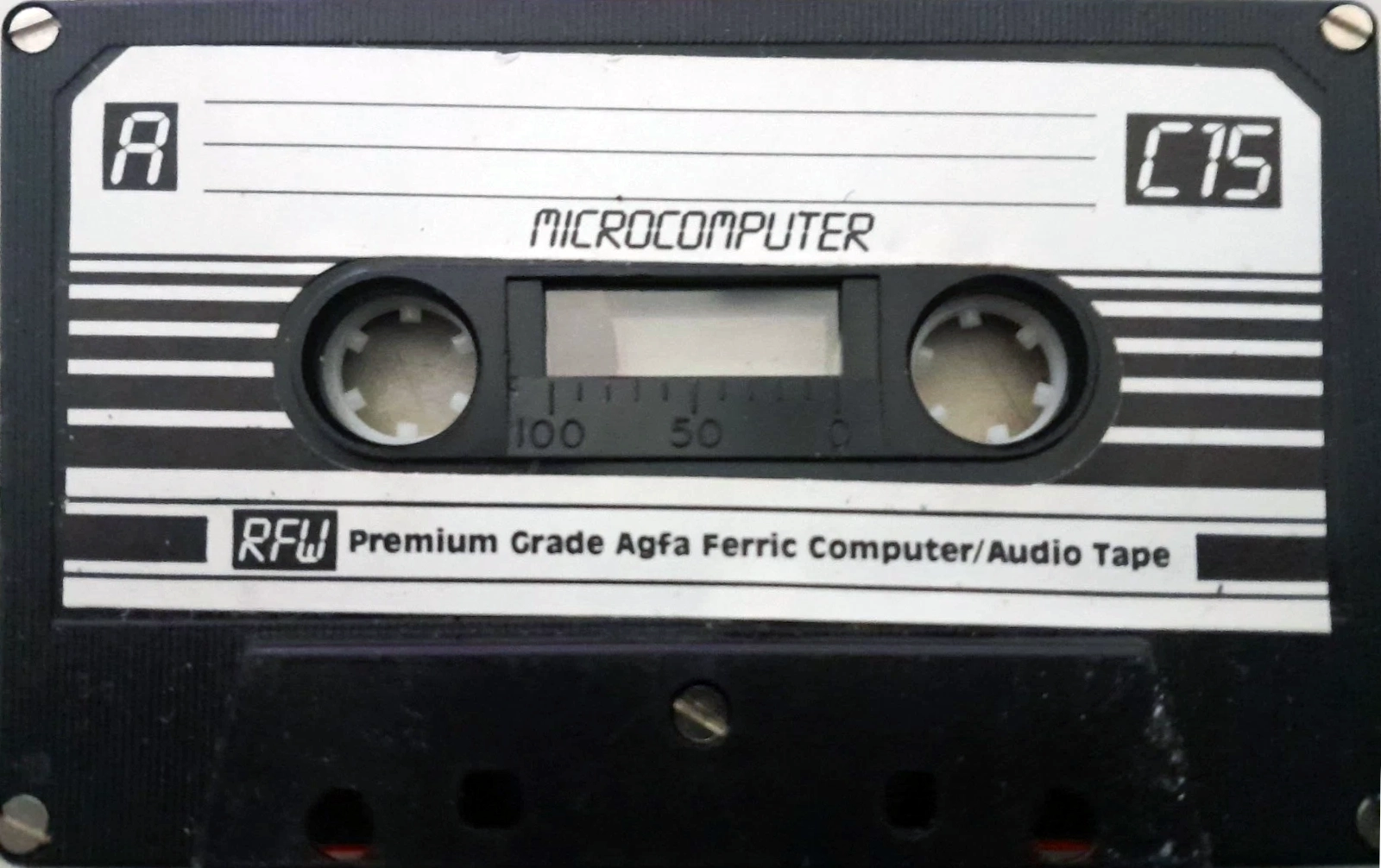 Compact Cassette RFW 15 Computer Cassette UK