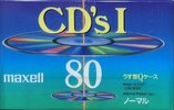 Compact Cassette Maxell CD`s I / CD`s 1 80 Type I Normal 1992 Japan