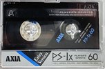 Compact Cassette AXIA PS-Ix 60 Type I Normal 1988 Japan