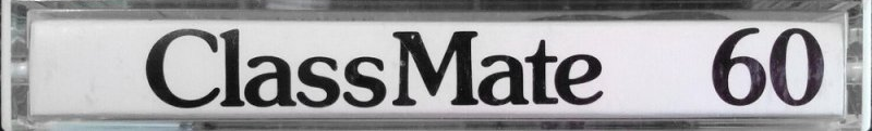 Compact Cassette Class Mate 60 Type I Normal 1982 Japan
