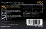 Compact Cassette Goldstar HP 90 Type I Normal 1989 USA