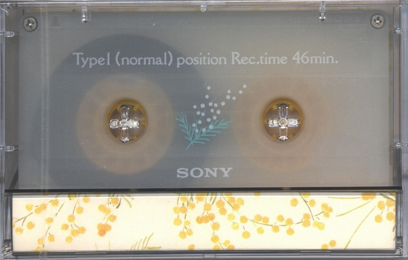 Compact Cassette Sony 46 "Cadeau de Pop-ri" Type I Normal 1989 Japan