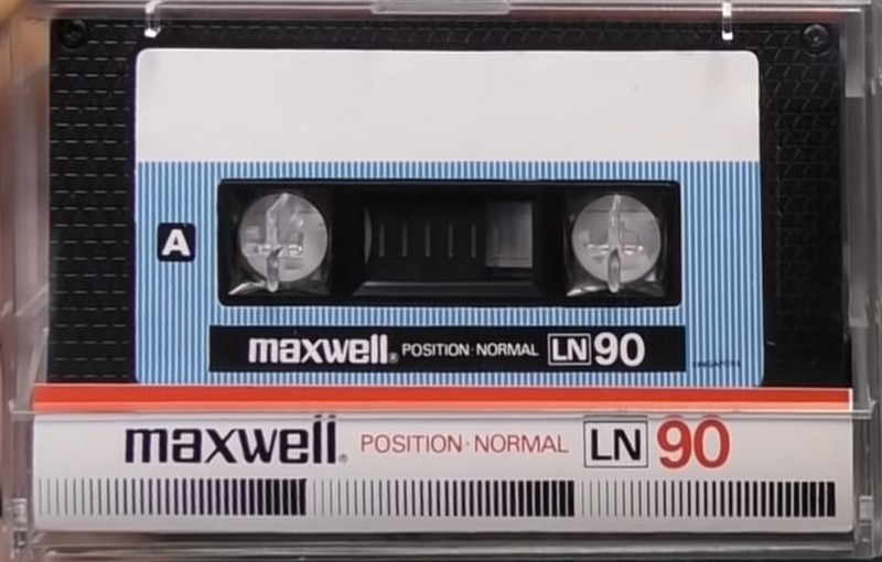 Compact Cassette Maxwell LN 90 Type I Normal Singapore