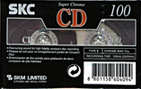Compact Cassette SKC CD 100 Type II Chrome 2001 Worldwide