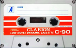 Compact Cassette Clarion 90 Type I Normal 1975 Japan