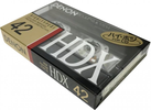 Compact Cassette Denon HD-X 42 "HD-X42P" Type II Chrome 1989 Japan