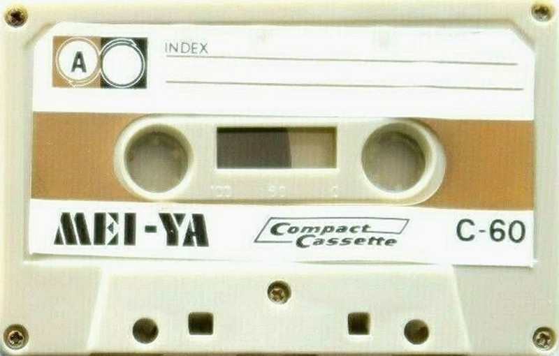 Compact Cassette Mei-Ya 60 Type I Normal Hong Kong
