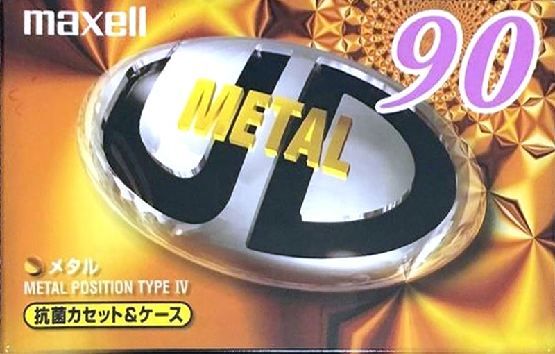 Compact Cassette Maxell Metal UD 90 "MUD-90M" Type IV Metal 1999 Japan