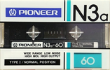 Compact Cassette Pioneer N3a 60 Type I Normal 1982 Japan