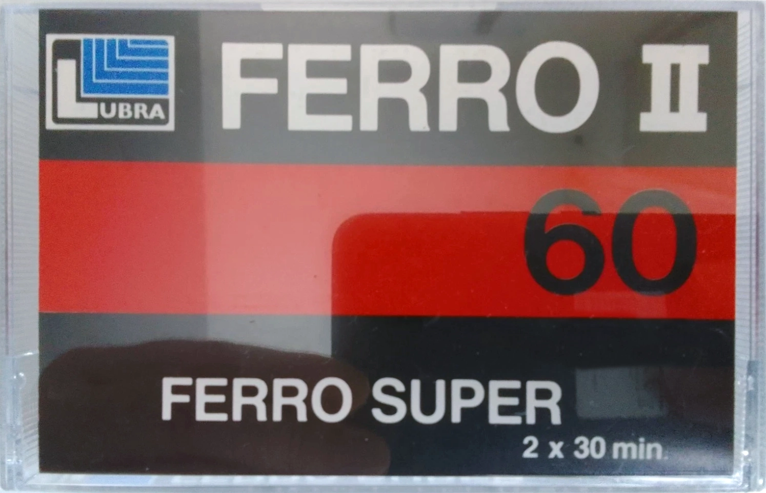 Compact Cassette Lubra 60 "Ferro II" Type I Normal Germany