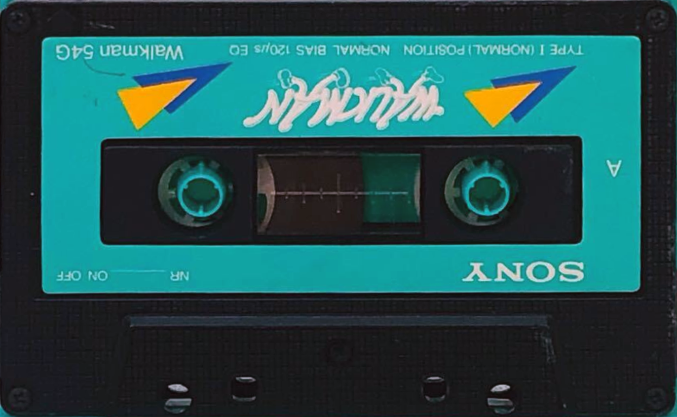 Compact Cassette Sony Walkman 54 "Walkman 54G" Type I Normal Japan