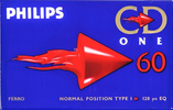 Compact Cassette Philips CD One 60 Type I Normal 1994 Europe
