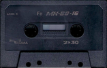 Compact Cassette Tasma MK 60-16 60 Type I Normal 1994 Russia