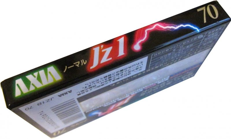Compact Cassette AXIA J`z 1 70 "JZ1B 70" Type I Normal 1993 Japan