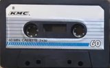 Compact Cassette KMC 60 Type I Normal USA