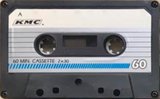 Compact Cassette KMC 60 Type I Normal USA