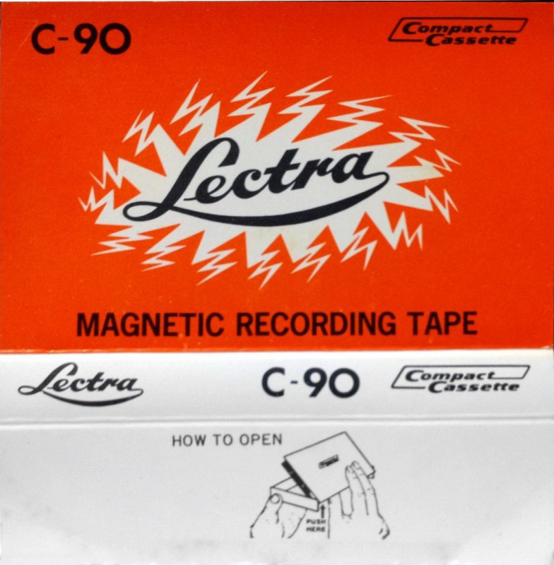 Compact Cassette Lectra 90 Type I Normal Unknown Country