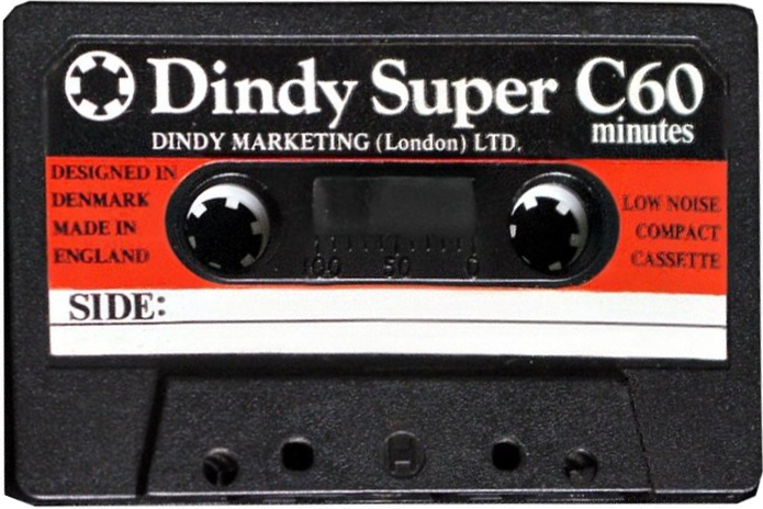 Compact Cassette Dindy 60 Type I Normal 1978 UK