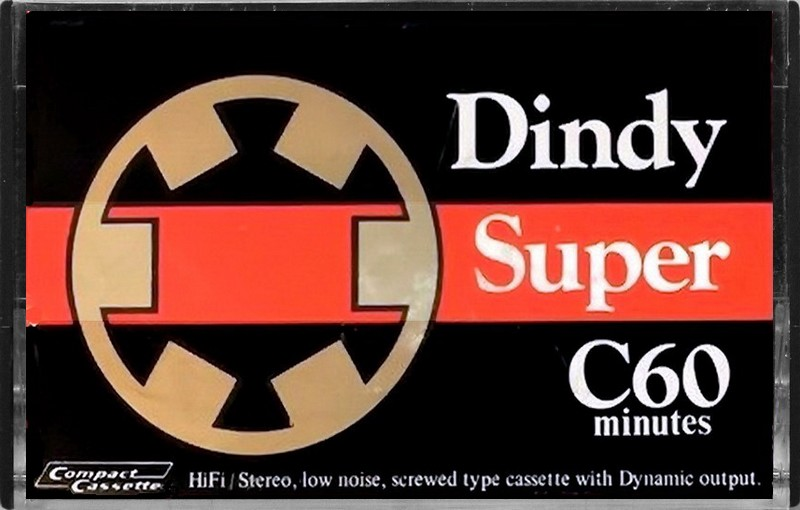 Compact Cassette Dindy 60 Type I Normal 1978 UK