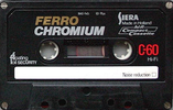 Compact Cassette Siera 60 Type III Ferro Chrome 1978 Europe