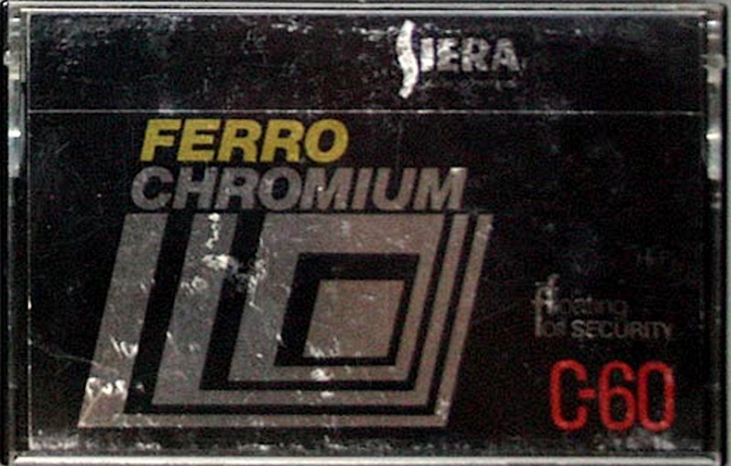 Compact Cassette Siera 60 Type III Ferro Chrome 1978 Europe