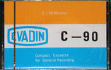 Compact Cassette Evadin 90 Type I Normal Latin America