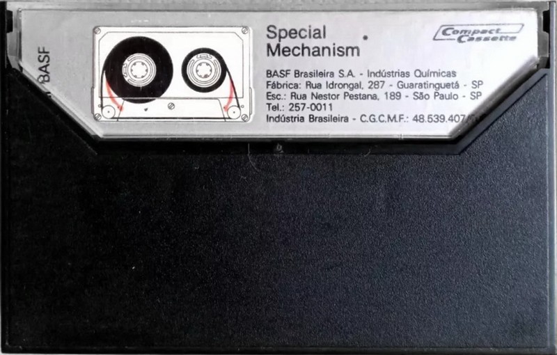 Compact Cassette BASF Chromdioxid 60 Type II Chrome 1976 Brazil