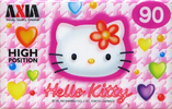 Compact Cassette AXIA Hello Kitty 90 "HK2 90" Type II Chrome 1999 Japan